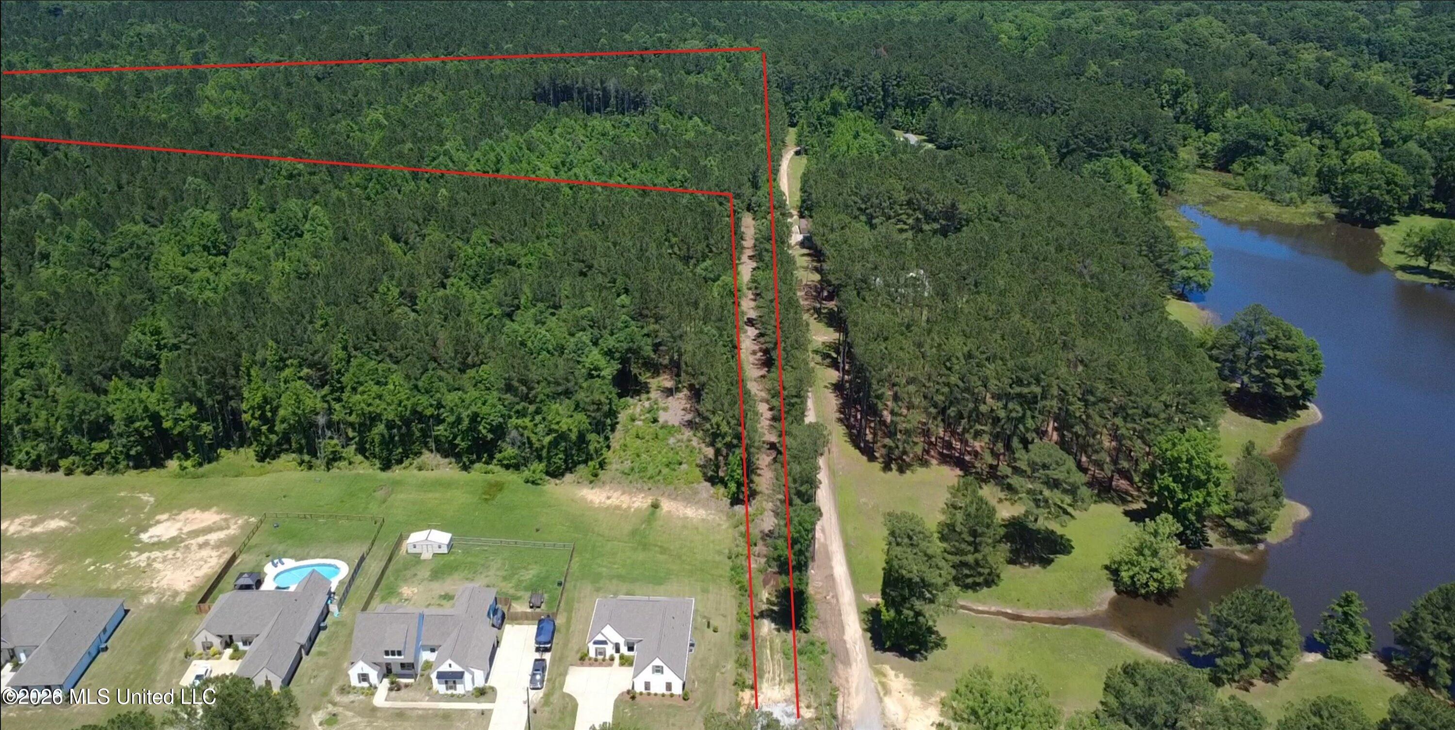Lake Road Brandon, MS 39042 - Photo 19 of 19 19-Old Lake Rd Lot Lines Re-Edit