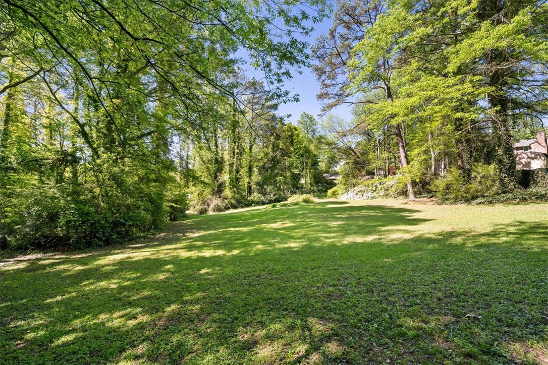 103 Satula Lane Clemson, SC 29631 - Photo 47 of 50 Expansive green yard provides a serene escape, surrounded by lush trees and natural beauty.