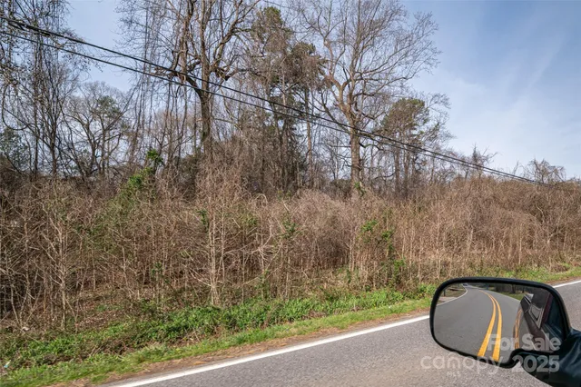a view of roof and car parked