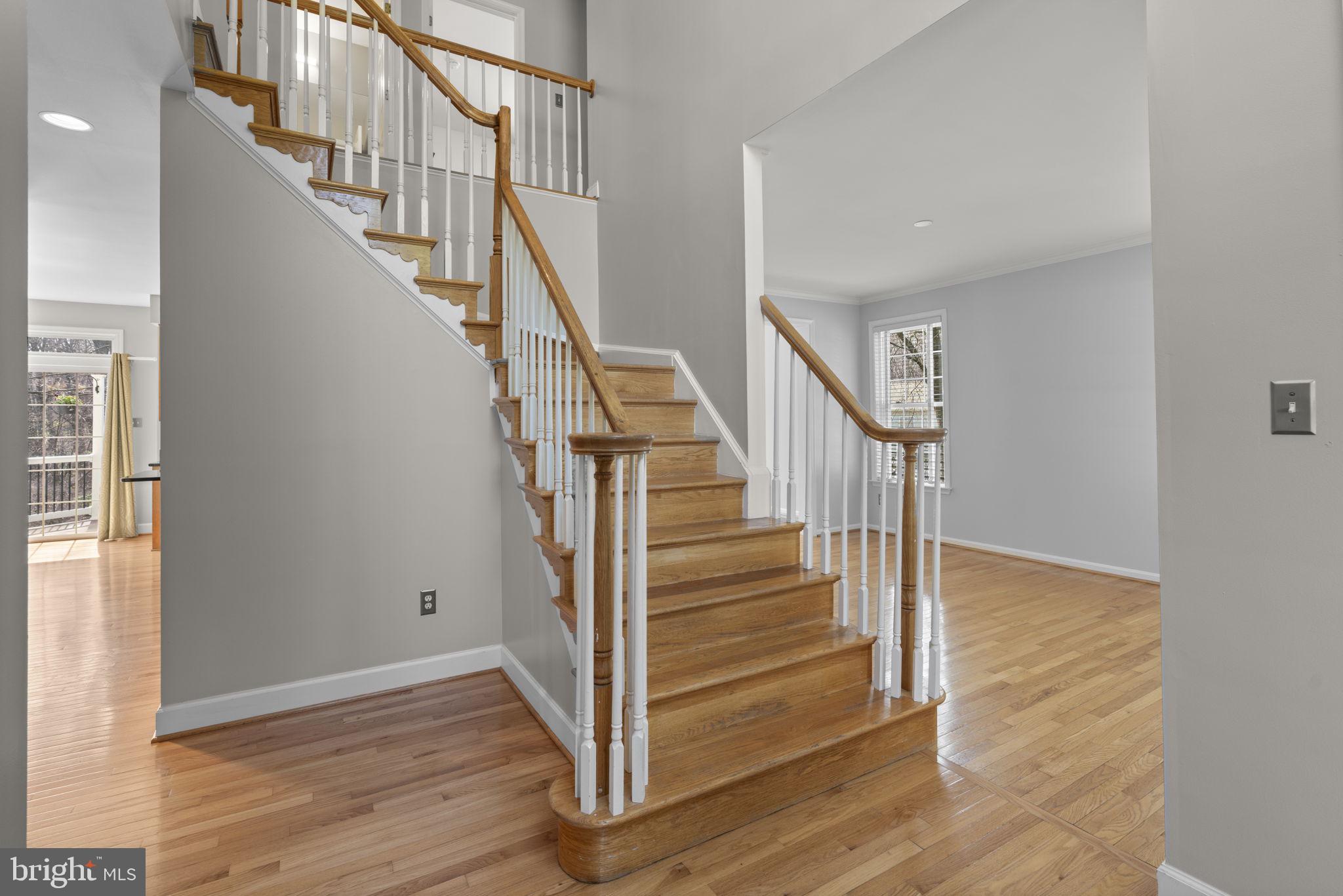 4520 Tulip Way Ellicott City, MD 21043 - Photo 24 of 63 a view of entryway with wooden floor