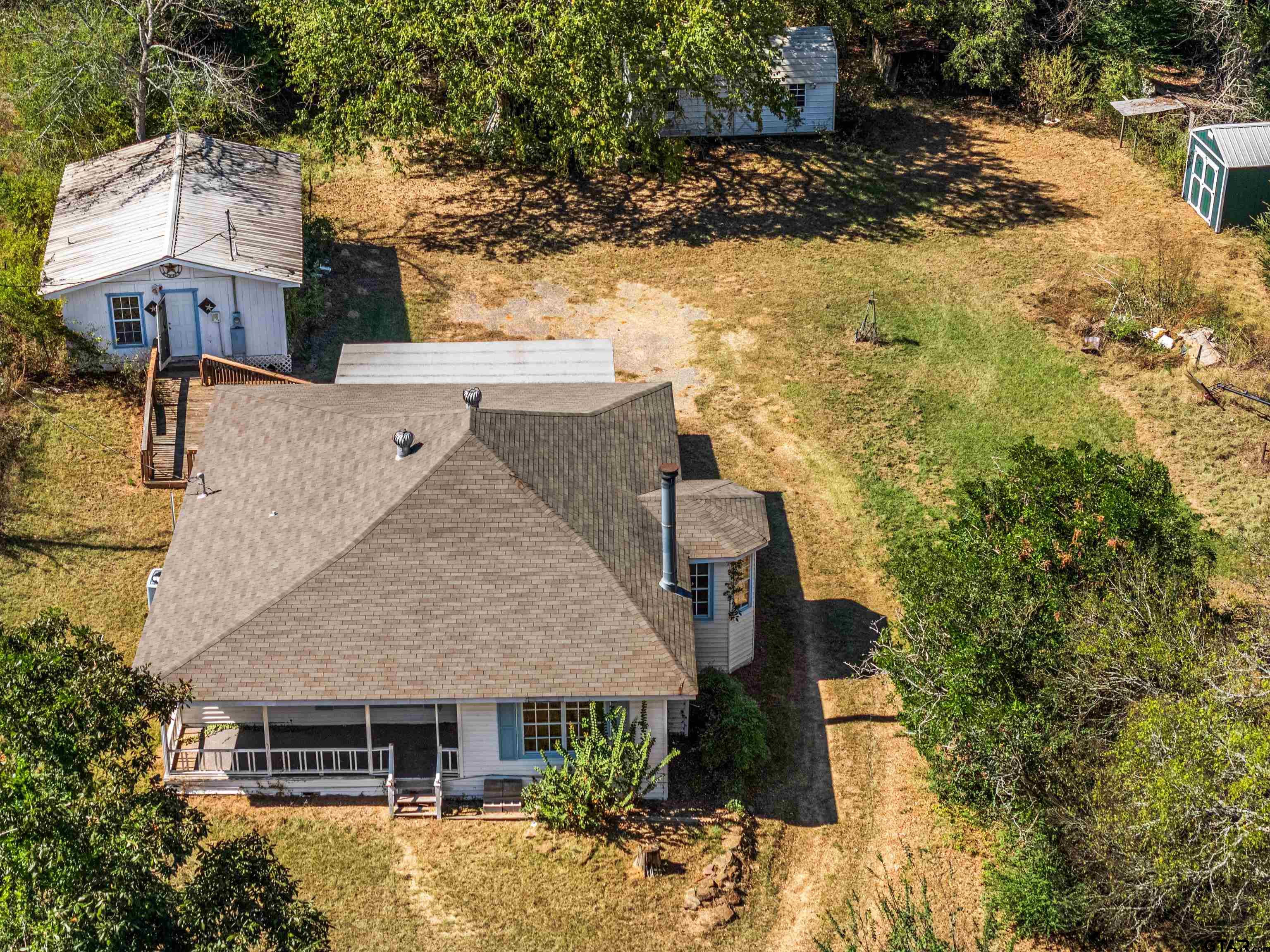 1159 County Road Mount Enterprise, TX 75681 - Photo 4 of 27 front view of house with a yard