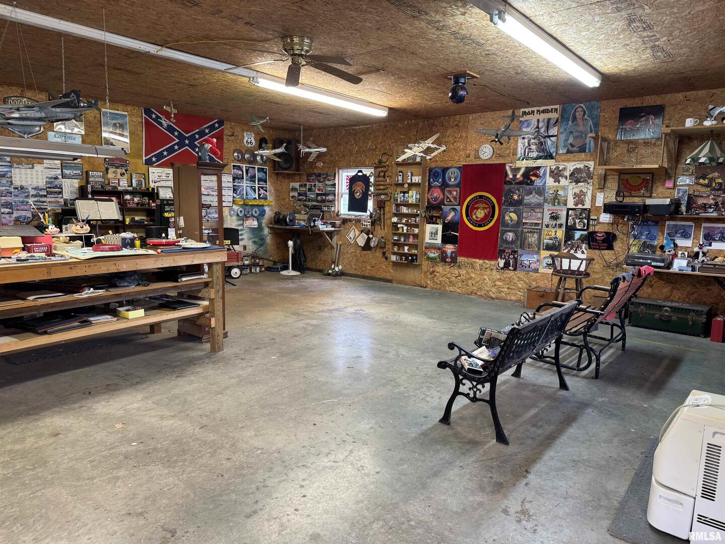 8424 Bolen Store Road Thompsonville, IL 62890 - Photo 26 of 30 a view of a room with gym equipment