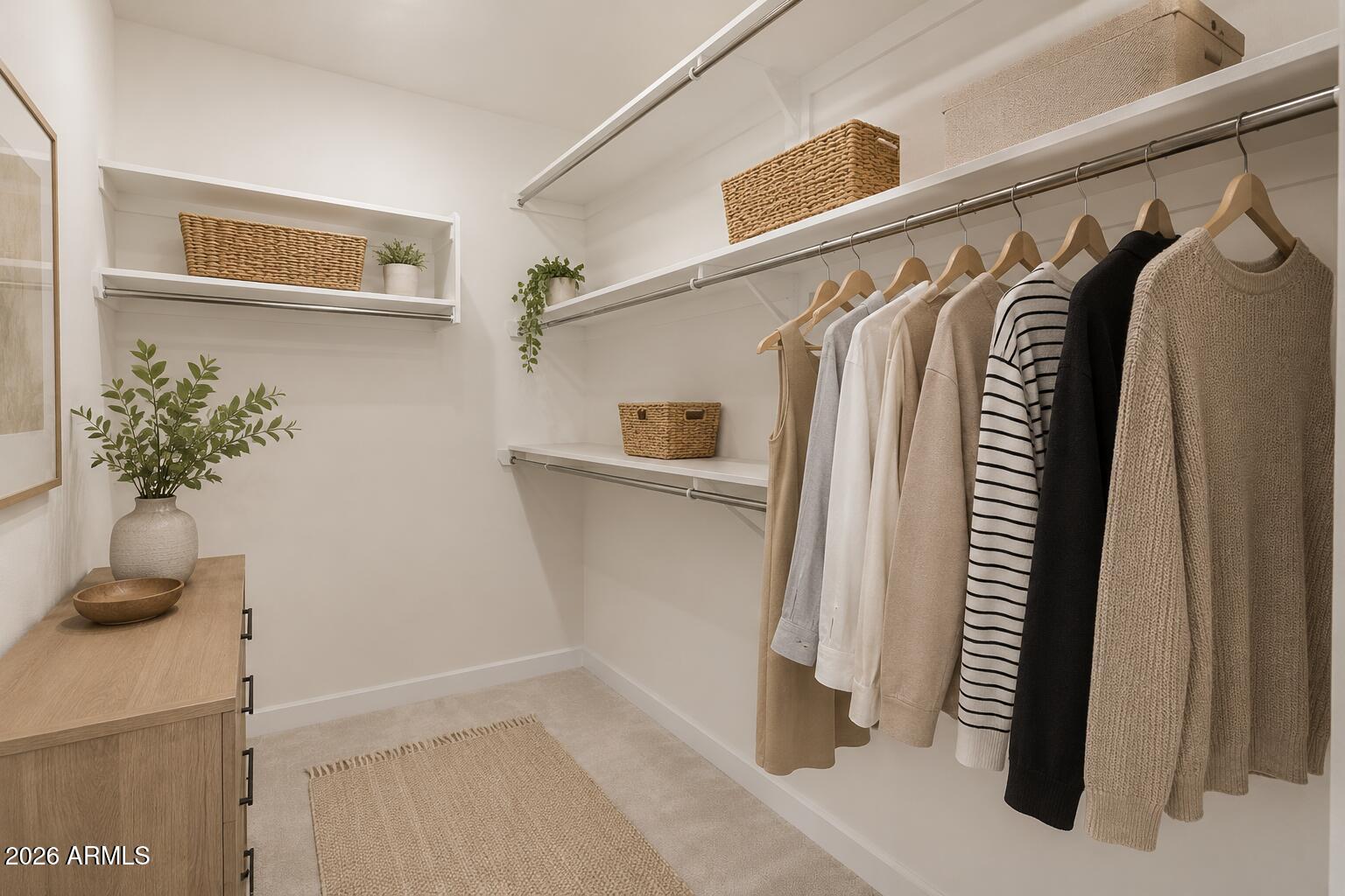 6050 South Windstream Place Chandler, AZ 85249 - Photo 11 of 16 Master Closet Staged