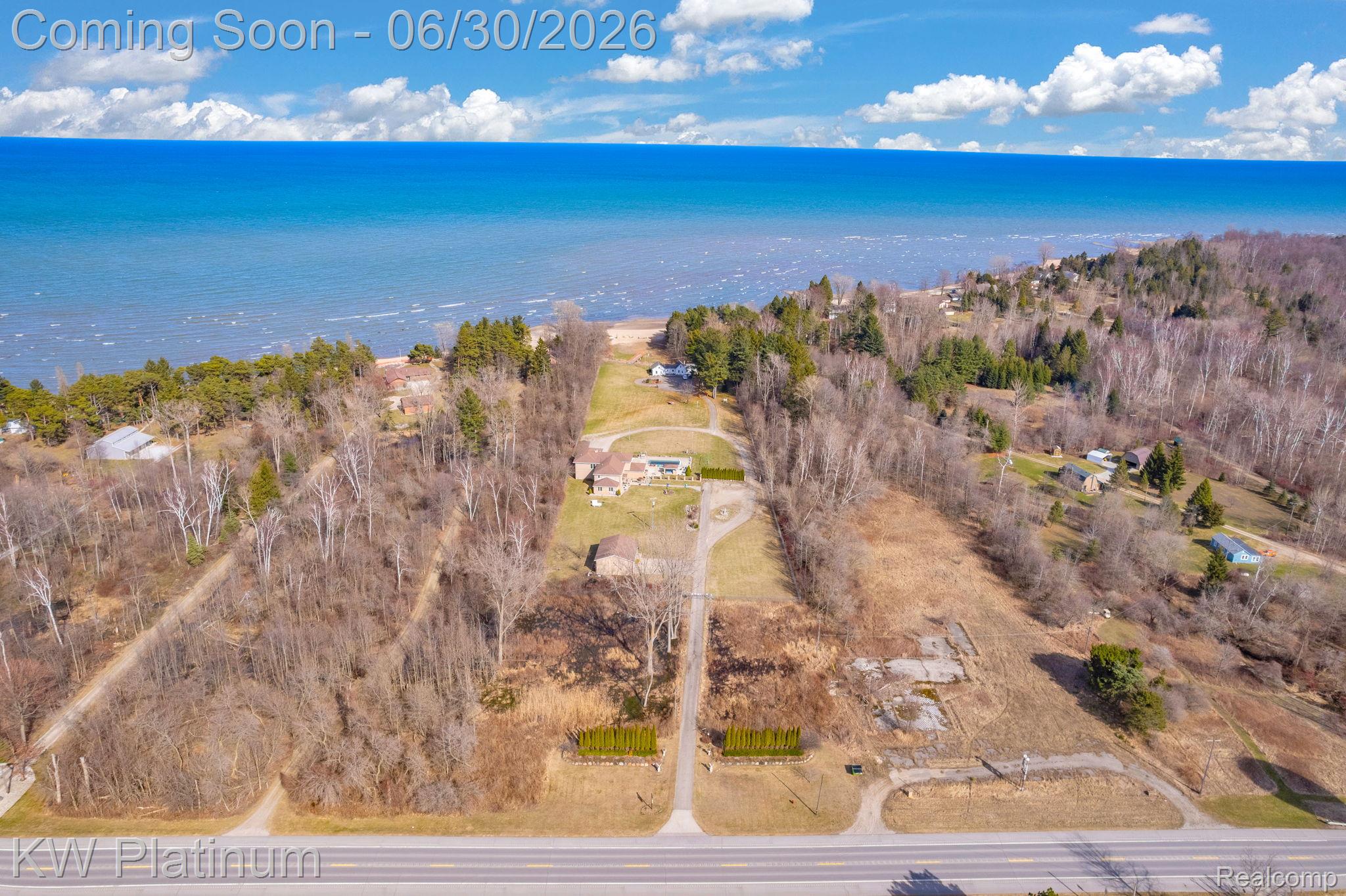 2235 South Lake Shore Road Harbor Beach, MI 48441 - Photo 96 of 99 Expansive coastal property featuring a private beach and direct water access
