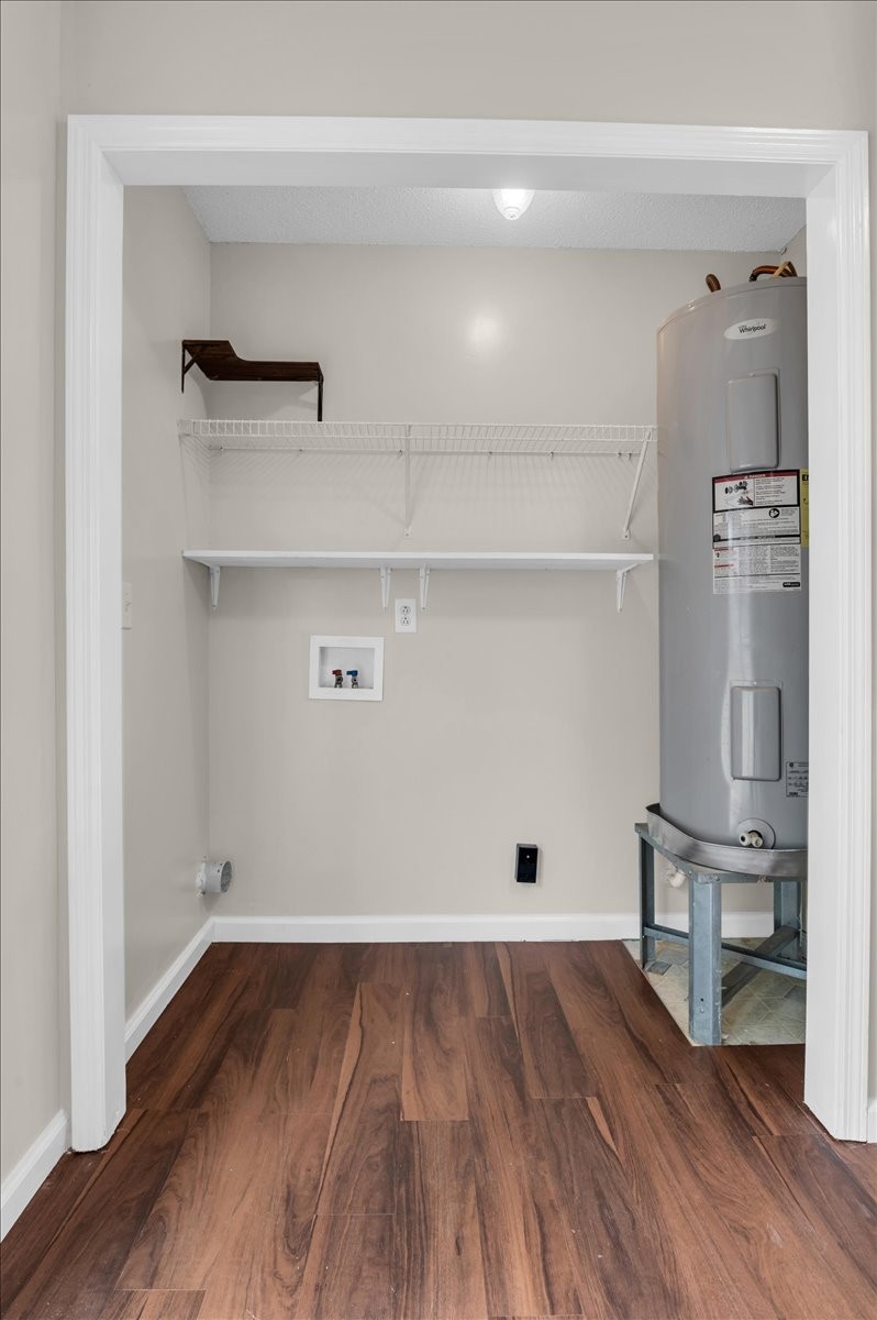 2765 Windwalker Court Murfreesboro, TN 37128 - Photo 15 of 31 a view of utility room with wooden floor