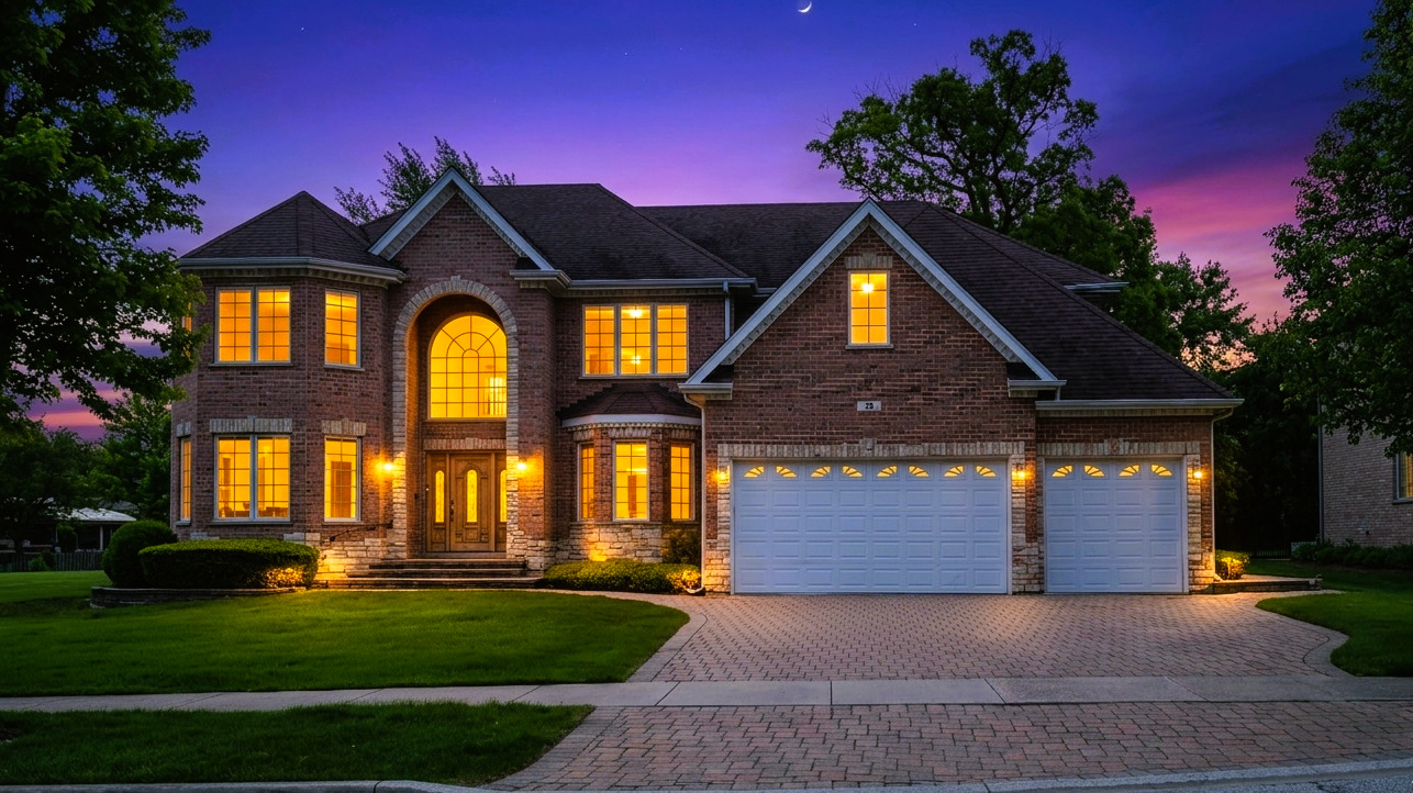 281 Forest Drive Addison, IL 60101 - Photo 5 of 14 a front view of a house with a yard