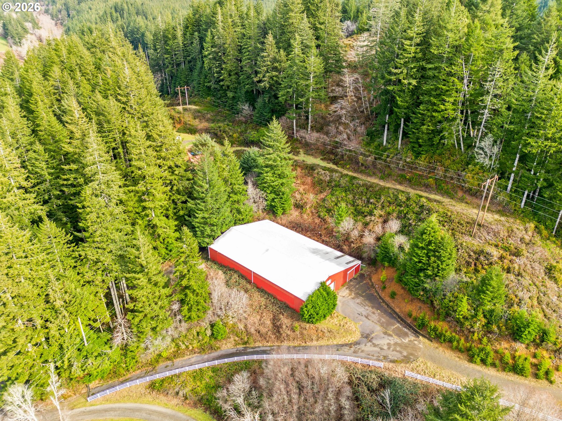 7470 Maple Creek Road Westlake, OR 97493 - Photo 25 of 33 a view of a yard with plants