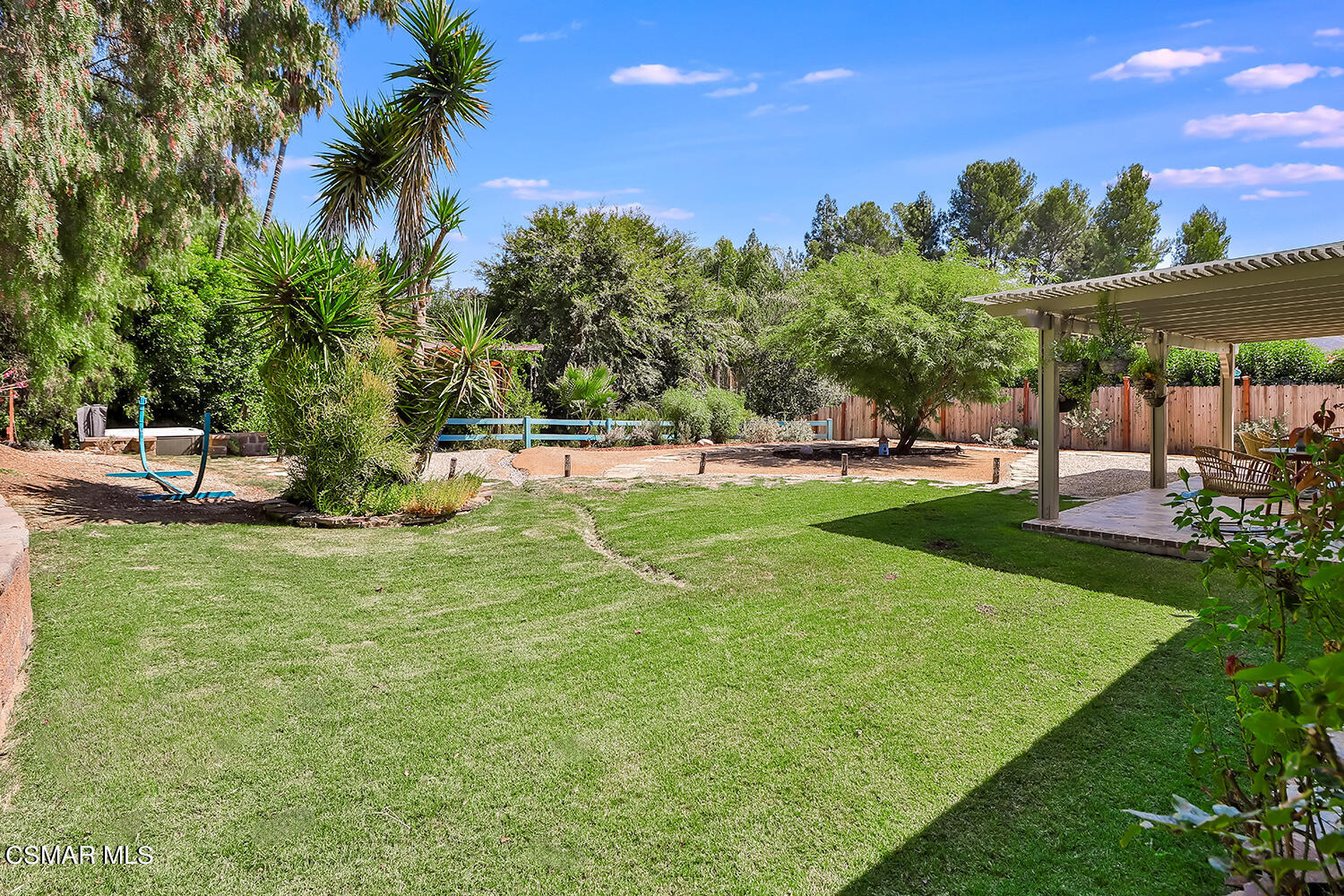 252 Rancho Road Thousand Oaks, CA 91362 - Photo 47 of 56 a view of a park with swings and slides