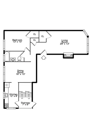 a picture of a room with a white and white wall