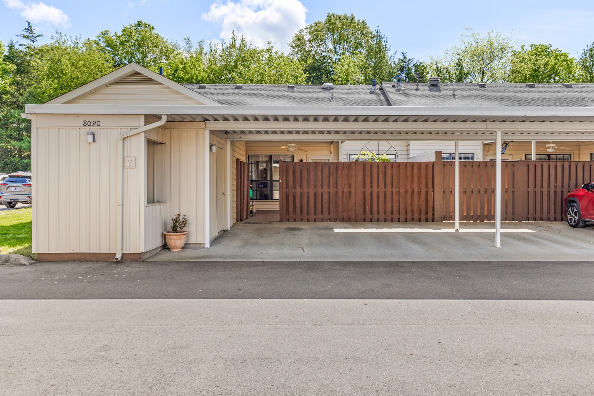 8090 Sunrise Circle Franklin, TN 37067 - Photo 48 of 57 a front view of a house with a garage