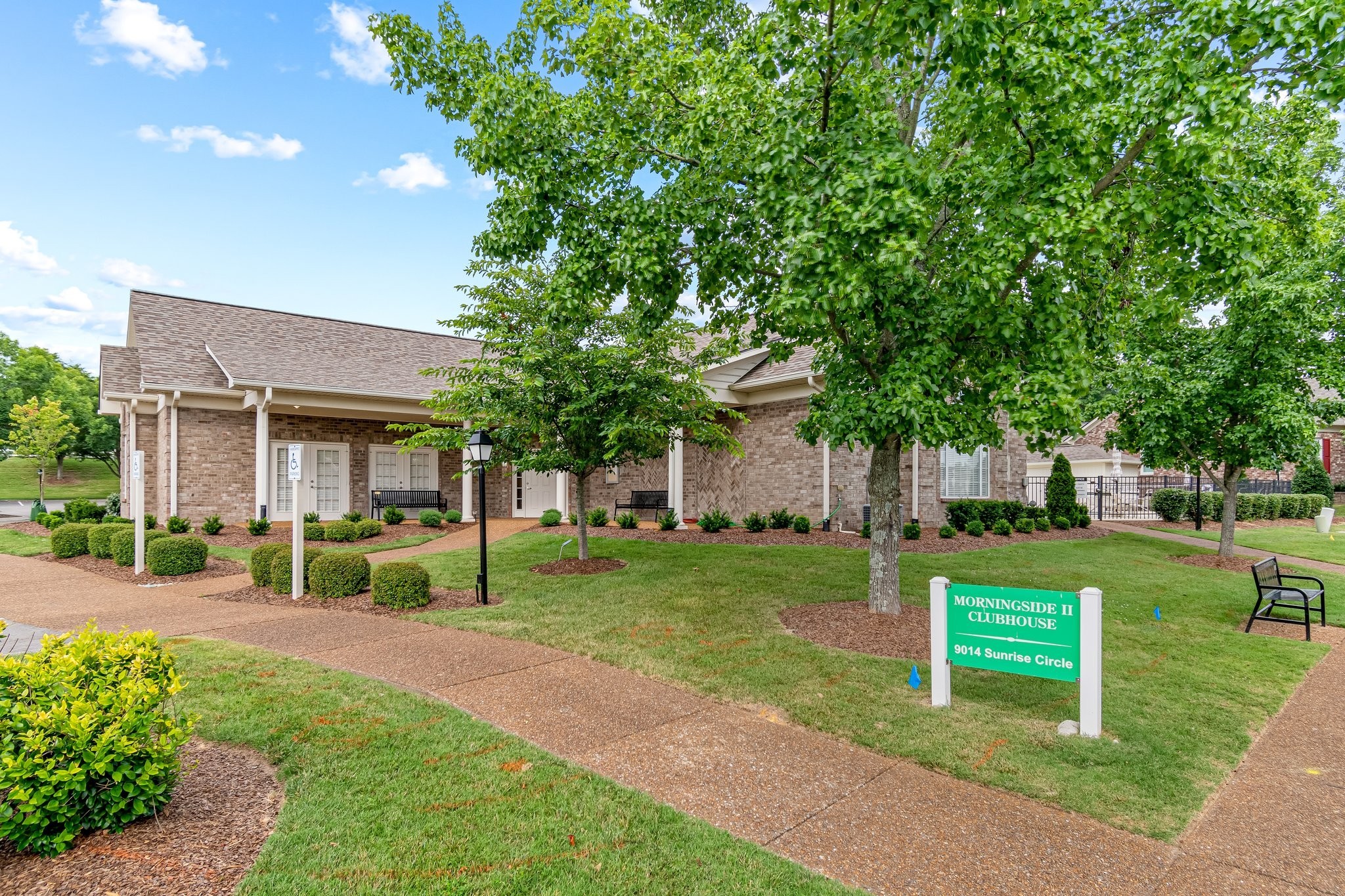 8090 Sunrise Circle Franklin, TN 37067 - Photo 52 of 57 a view of a house with a yard and tree s