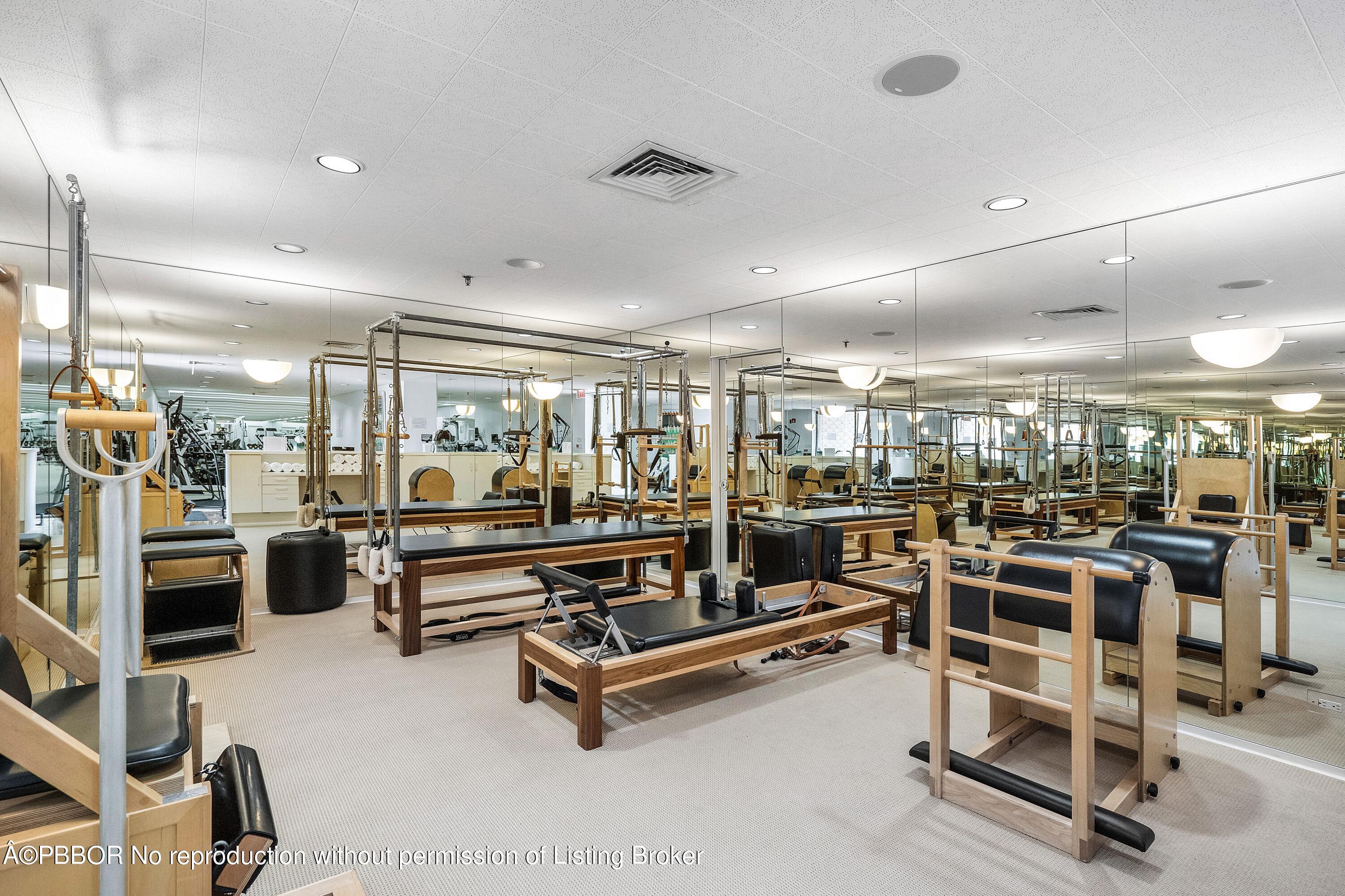 2 North Breakers Row, Unit S43 Palm Beach, FL 33480 - Photo 22 of 37 a view of a room with gym equipment