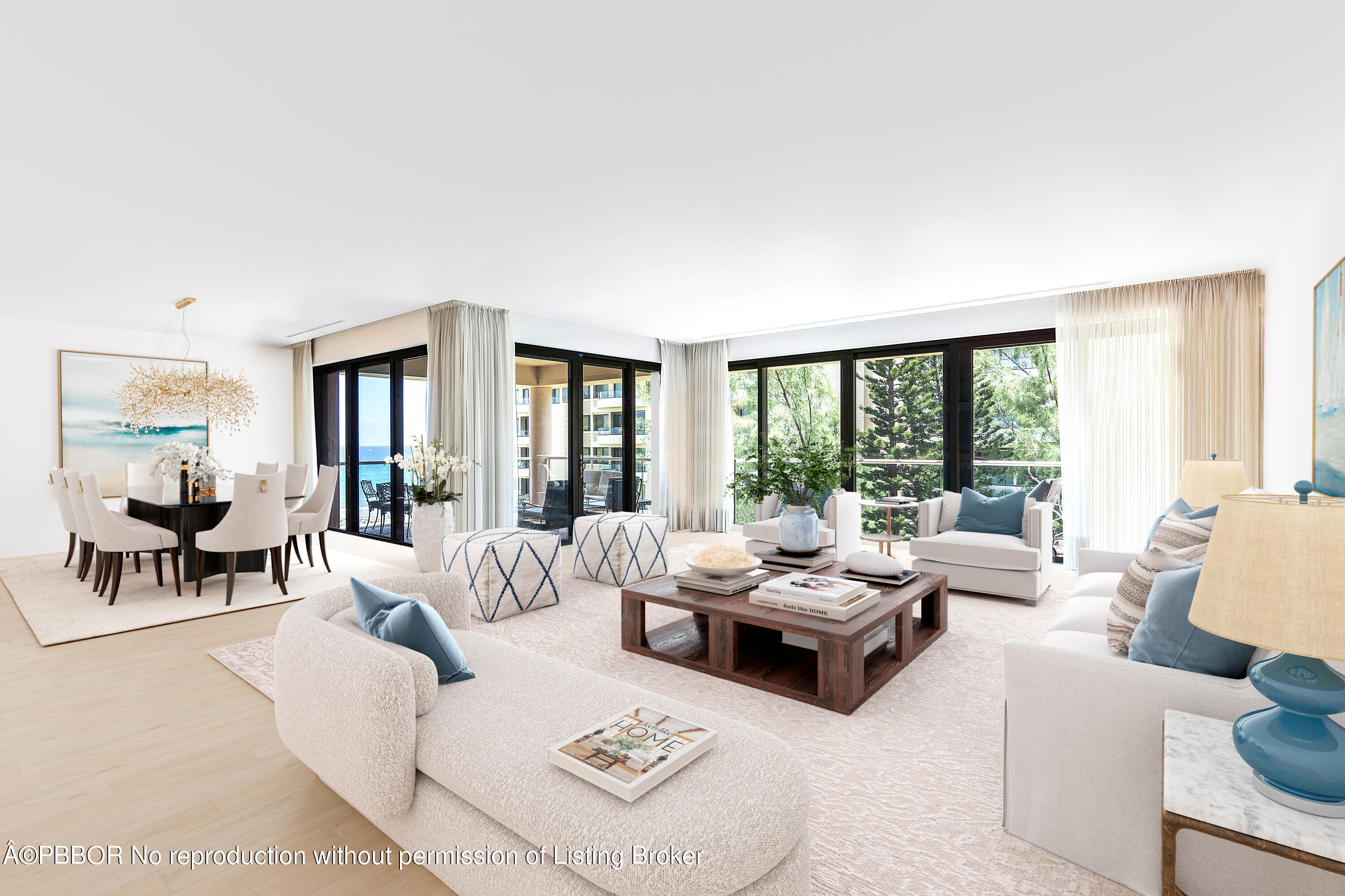 2 North Breakers Row, Unit S43 Palm Beach, FL 33480 - Photo 9 of 37 a living room with furniture and large windows