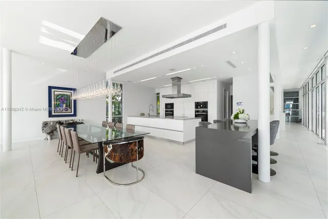 a view of a terrace with chairs