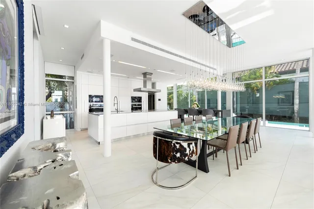 a view of a building with a swimming pool