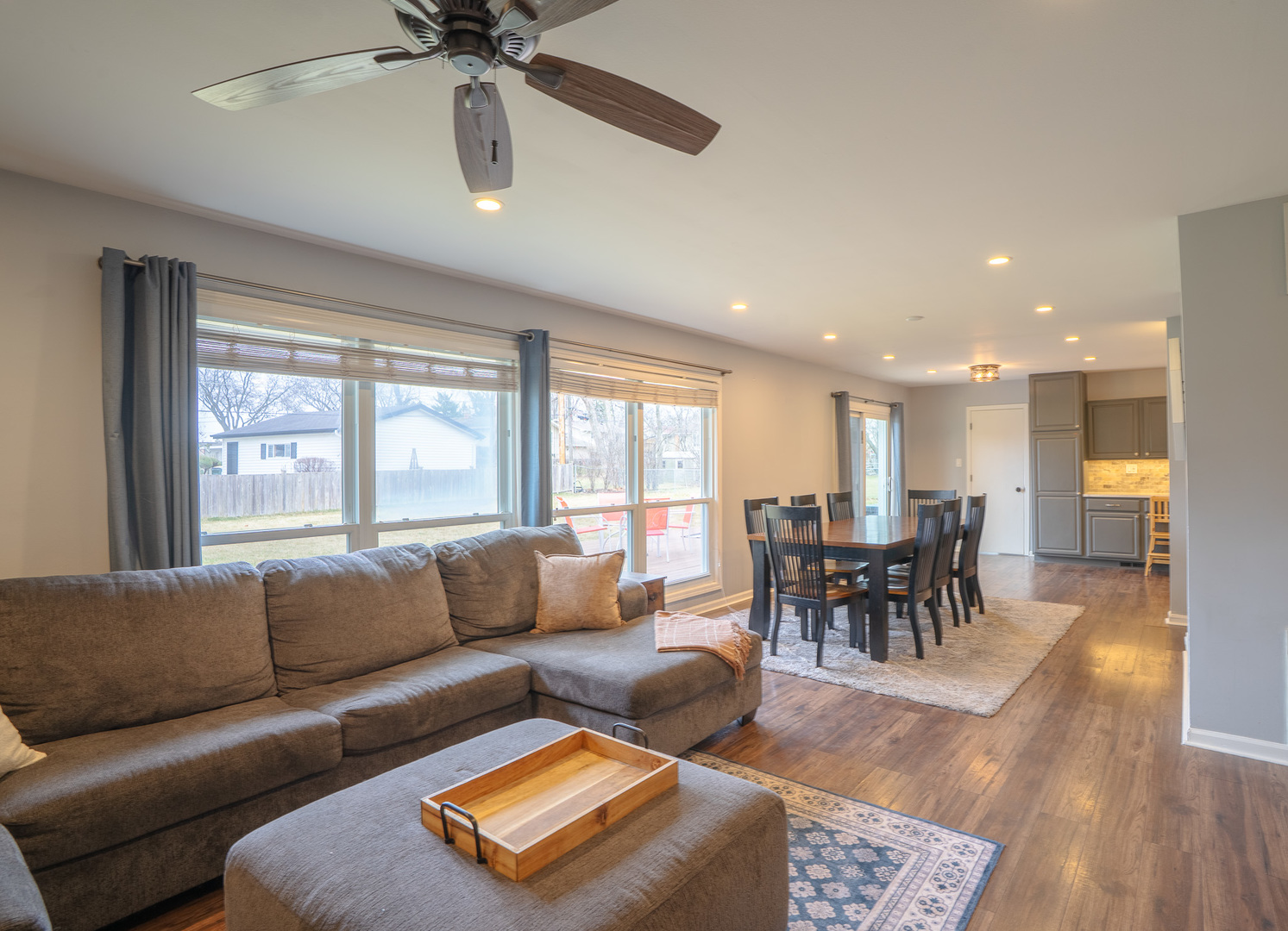 1935 Larchmont Road Hoffman Estates, IL 60169 - Photo 8 of 30 a living room with furniture and a large window