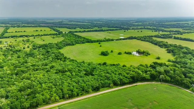 a view of a green field