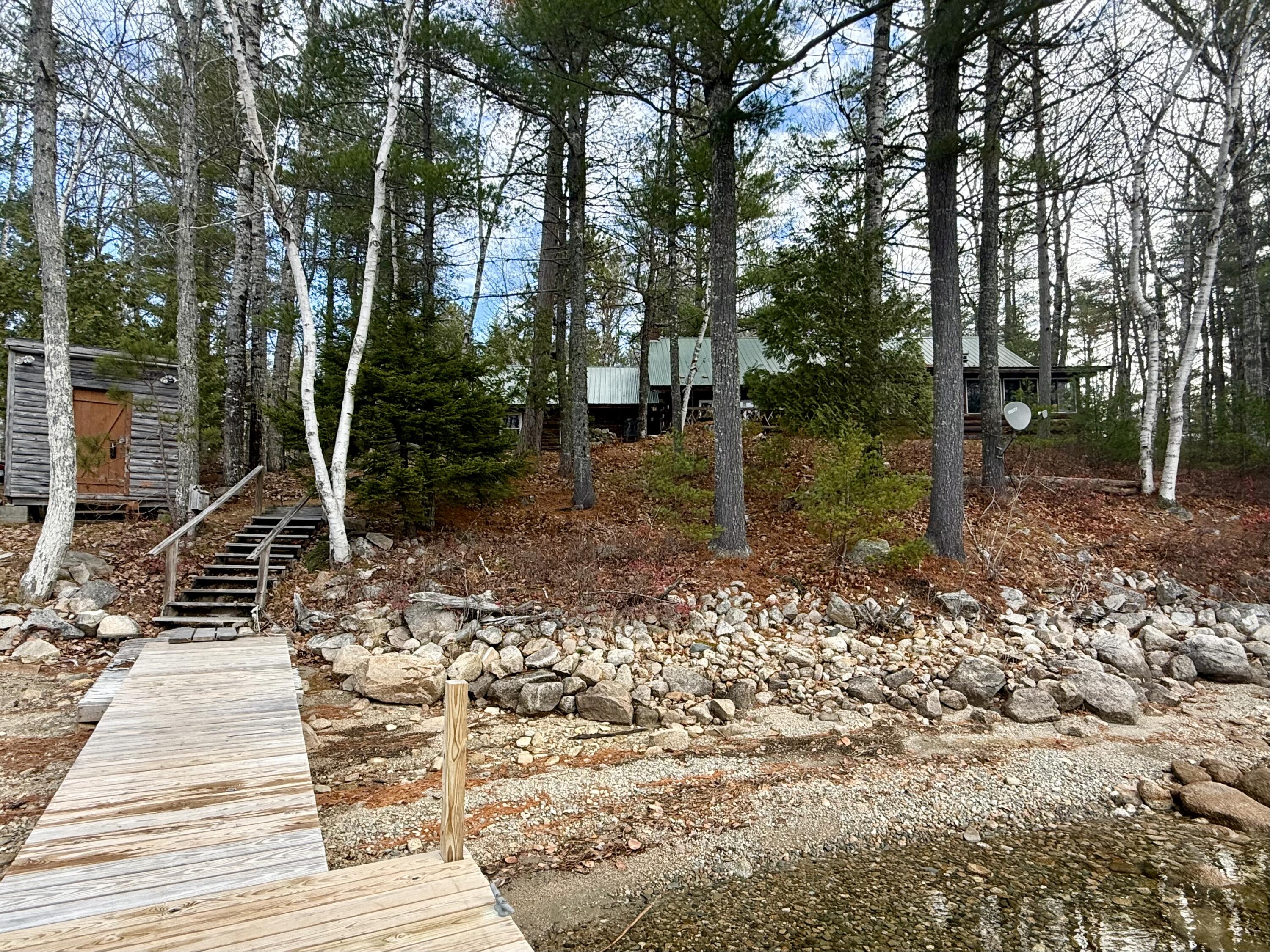 8 Cove Road Princeton, ME 04668 - Photo 15 of 77 View from the waterside