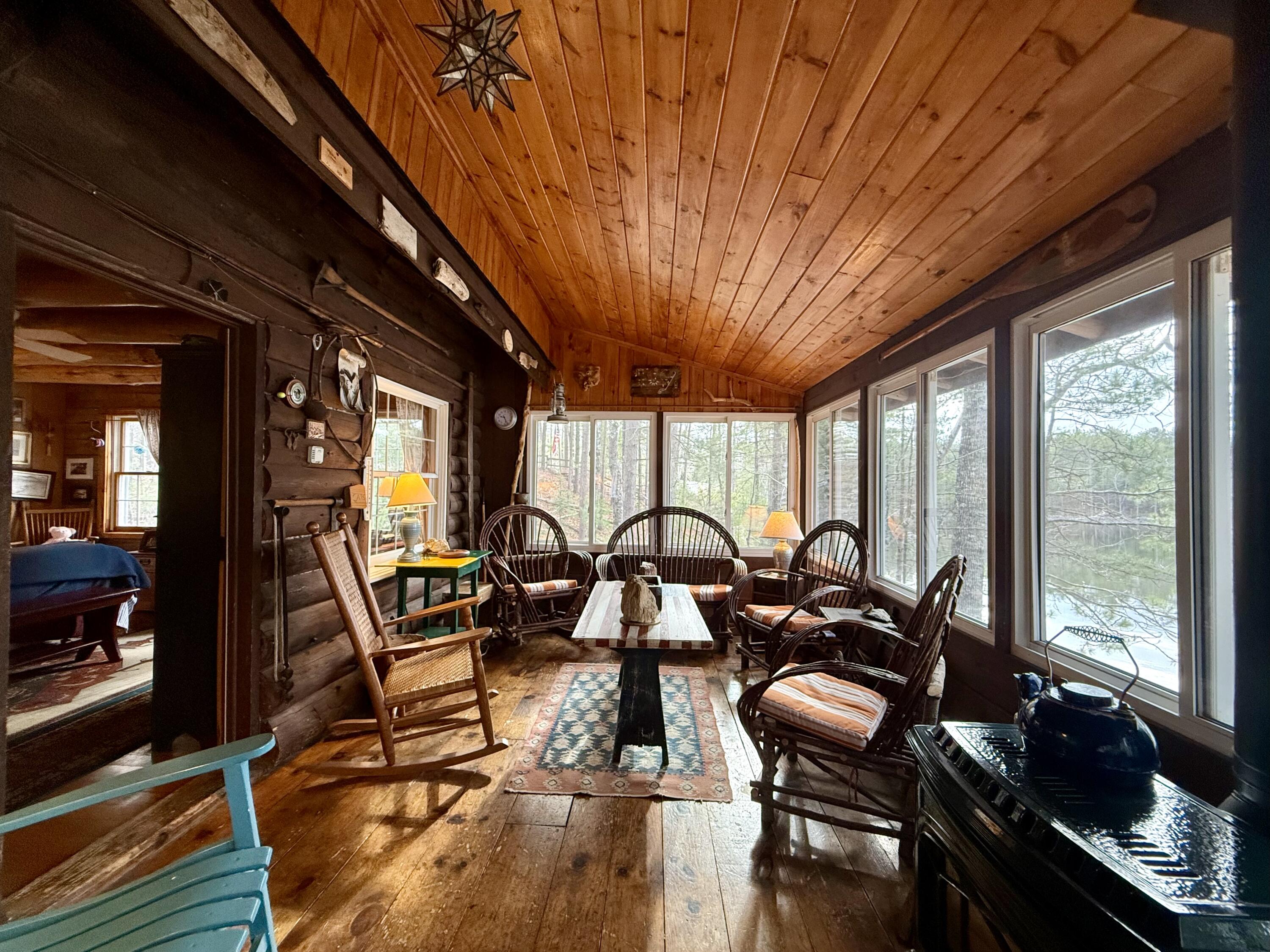 8 Cove Road Princeton, ME 04668 - Photo 38 of 77 Sun Porch