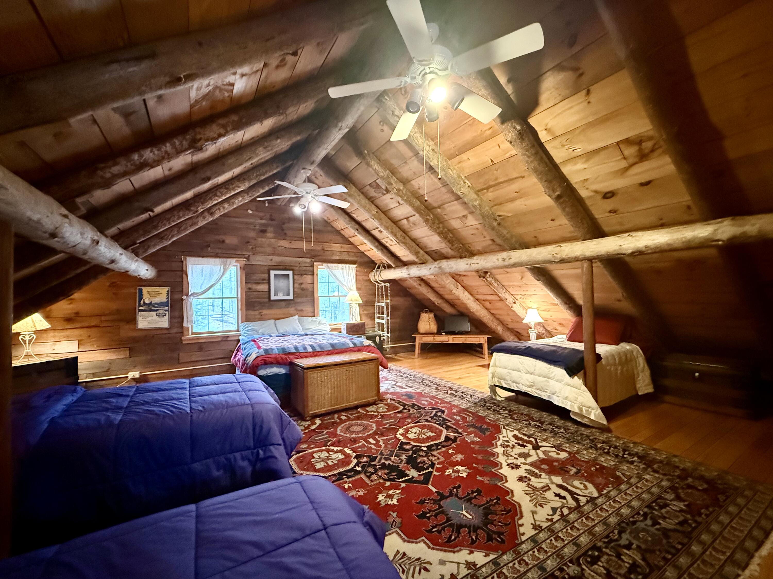 8 Cove Road Princeton, ME 04668 - Photo 49 of 77 Large Sleeping loft