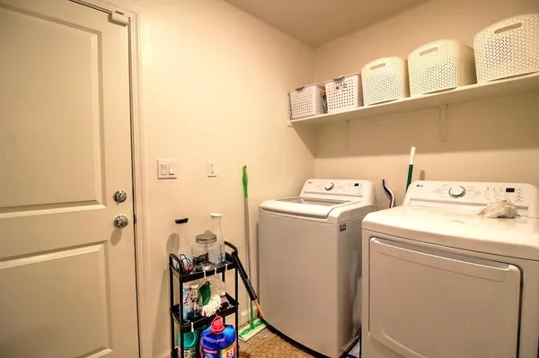 a view of a hallway with elevator