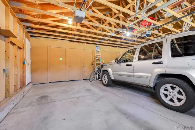 a view of a park with swings