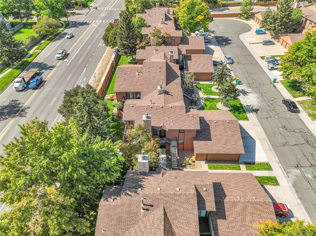 a view of city and ocean