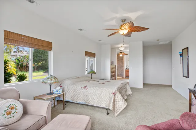 a very nice looking room with a large window