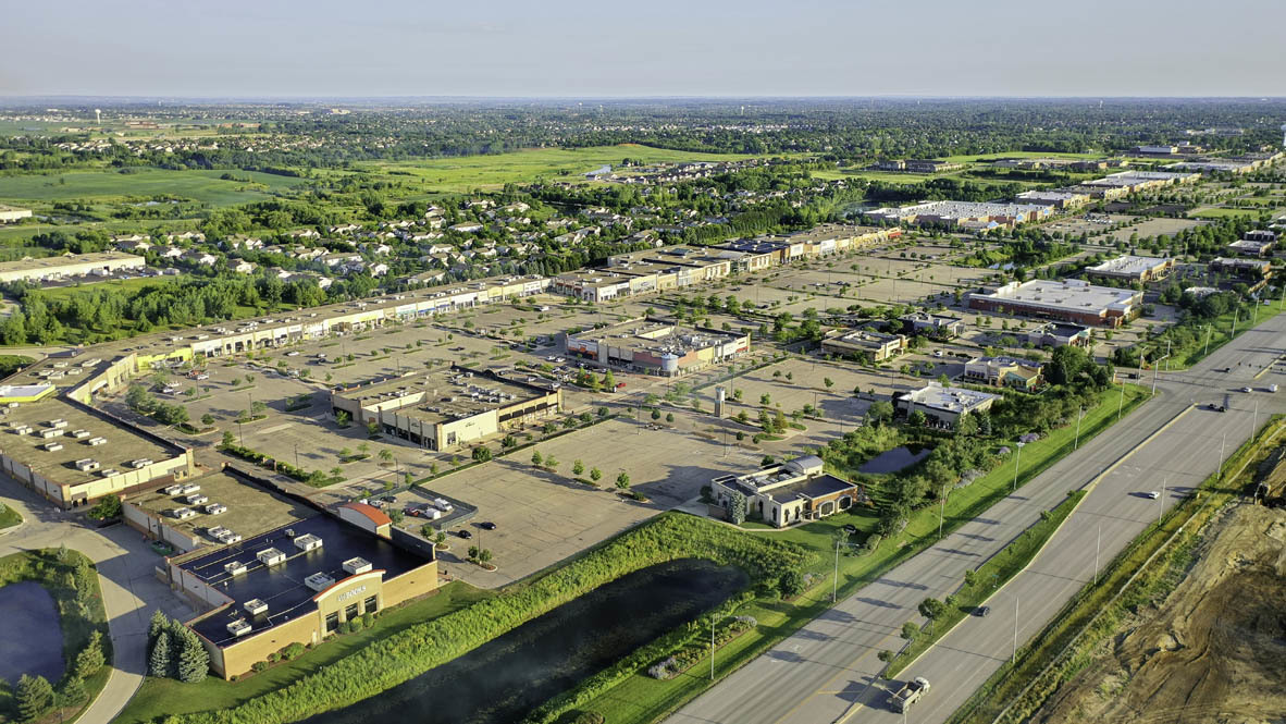 1371 Acadia Circle Pingree Grove, IL 60140 - Photo 47 of 50 an aerial view of residential houses with outdoor space