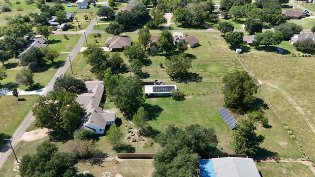 704 Colorado Street Bremond, TX 76629 - Photo 41 of 42 an aerial view of a house with a yard