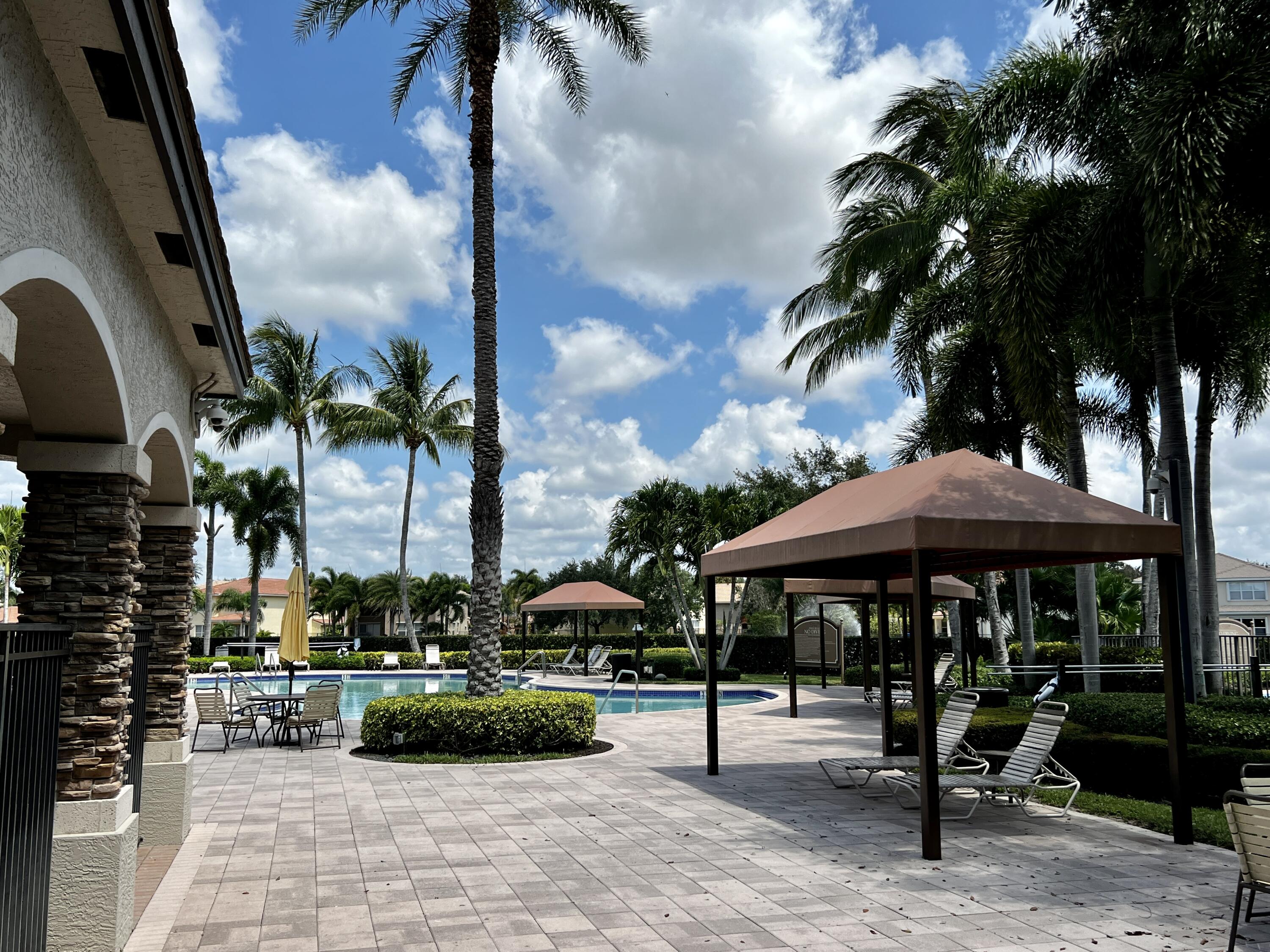 7955 Emerald Winds Circle Boynton Beach, FL 33473 - Photo 54 of 66 Canyon Springs Cabana Area