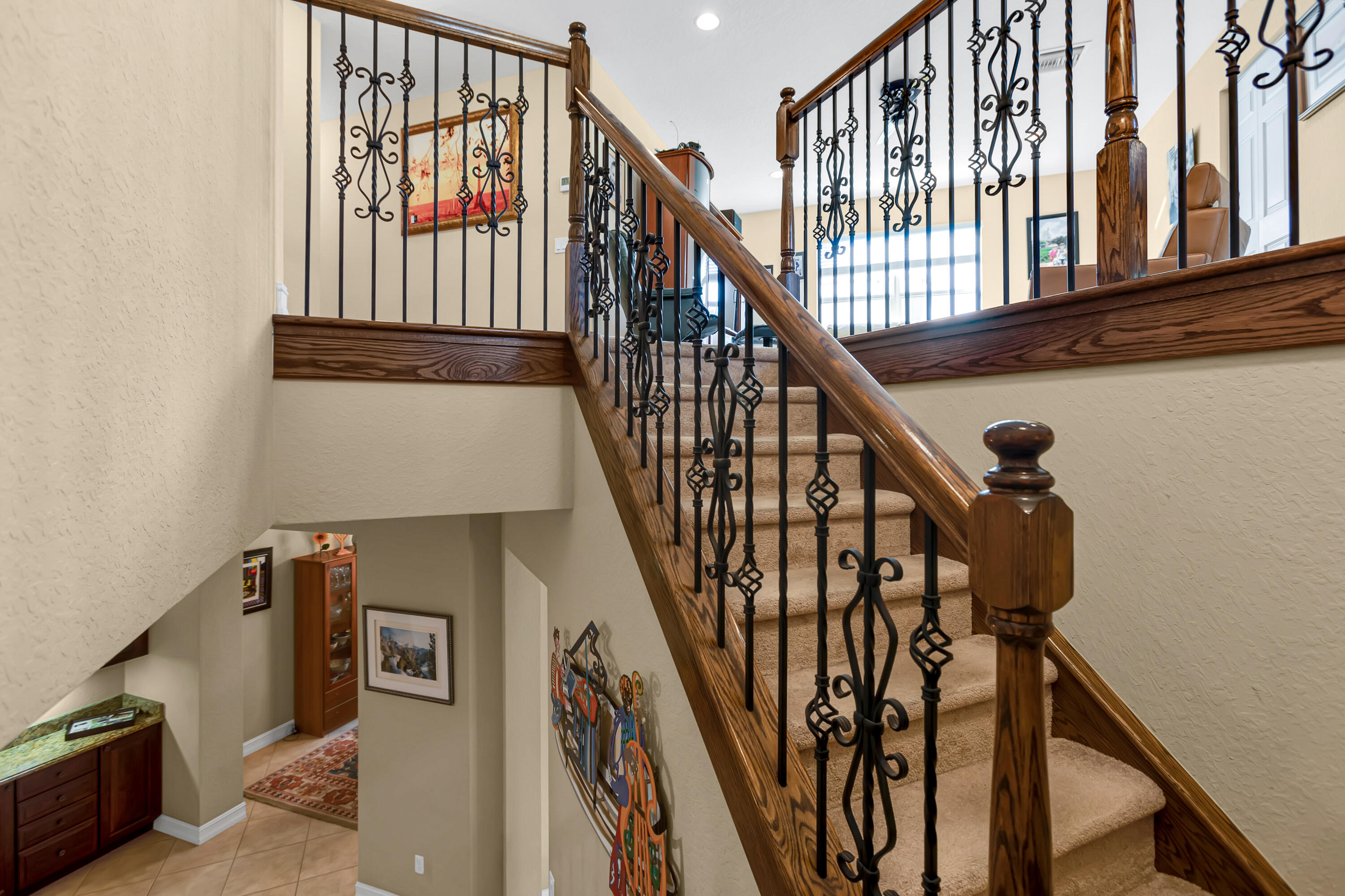 7955 Emerald Winds Circle Boynton Beach, FL 33473 - Photo 10 of 66 Elegant Wrought Iron Stair Rail