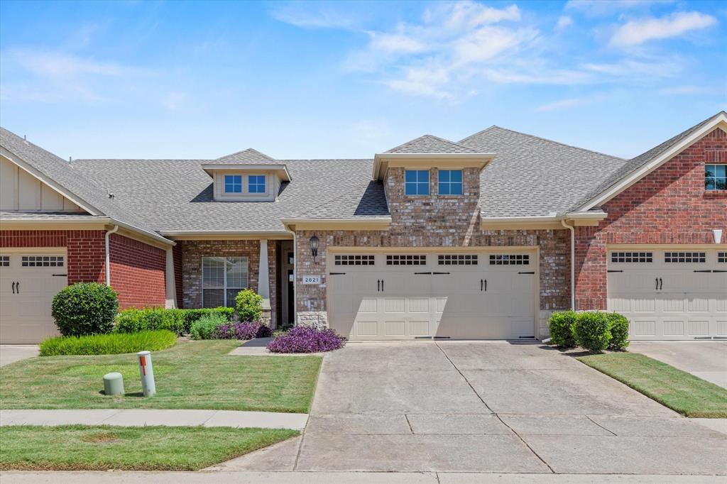 2821 Fordham Road Plano, TX 75025 - Photo 39 of 40 a front view of a house with garden