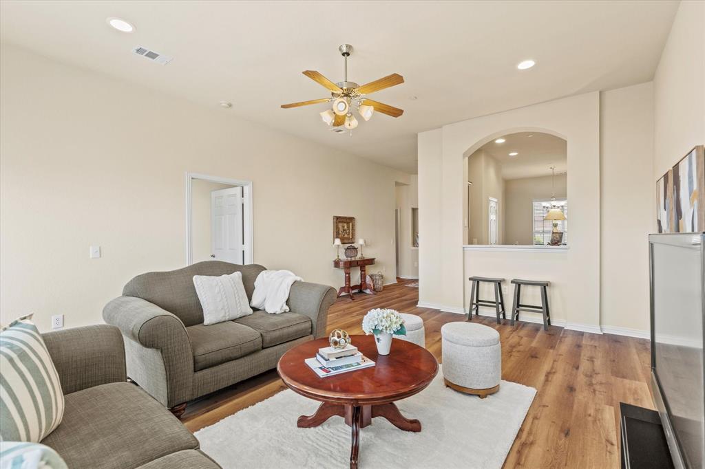 2821 Fordham Road Plano, TX 75025 - Photo 8 of 40 a living room with furniture and a table