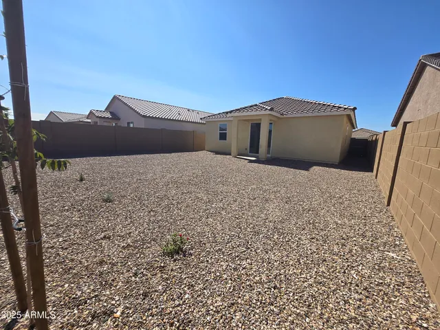 a house view with a space