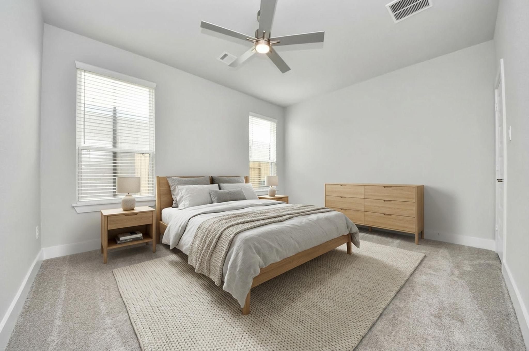 3102 Native Spg Drive Spring, TX 77373 - Photo 6 of 40 Virtually Staged - Secondary Bedroom. Sample photo of completed home with similar floor plan. Actual colors and selections may vary.