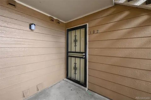 a view of front door