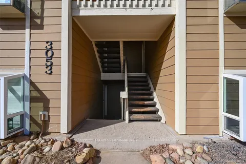 a view of a entryway door of house