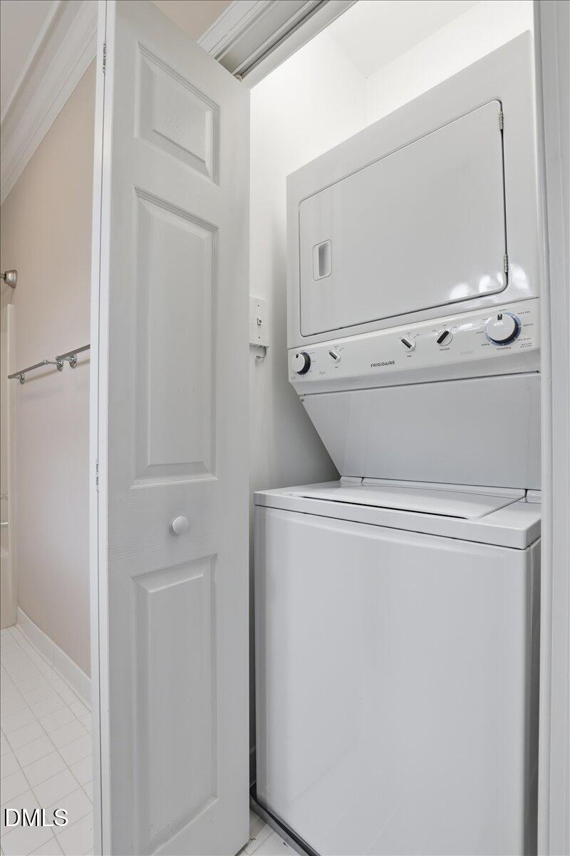 1301 Durlain Drive, Unit 208 Raleigh, NC 27614 - Photo 26 of 28 a close view of washer and dryer