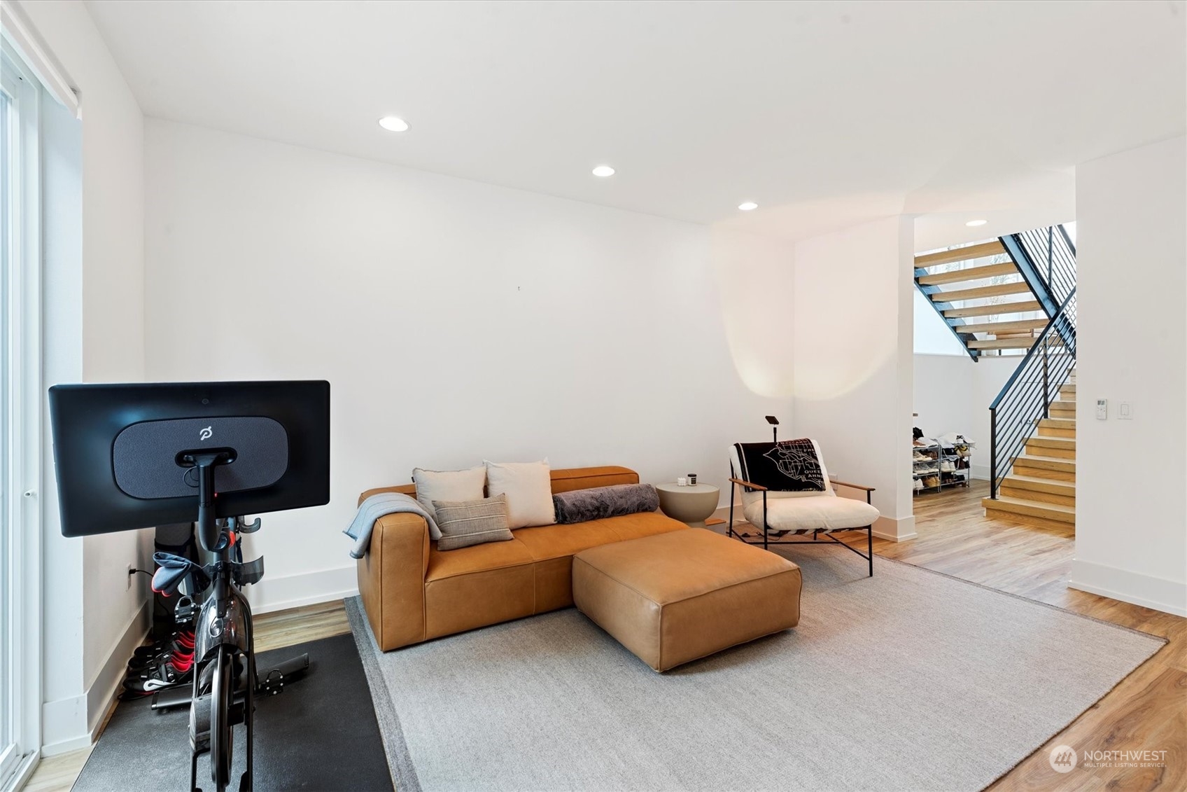 375 3rd Place Northwest Issaquah, WA 98027 - Photo 16 of 24 a living room with furniture and a wooden floor