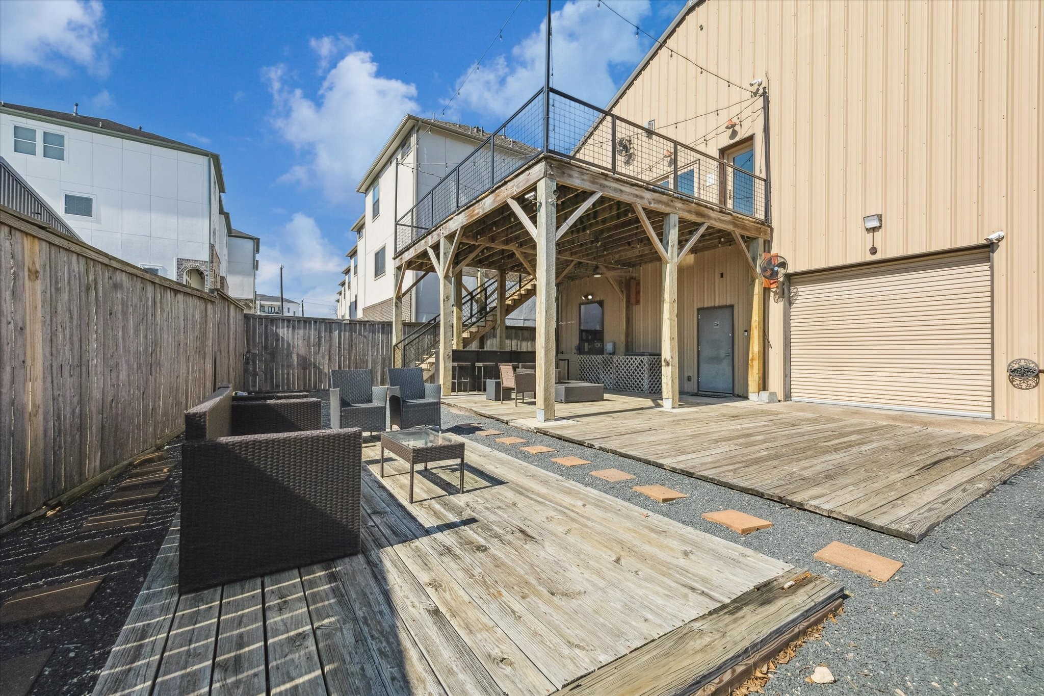4119 Allen Street Houston, TX 77007 - Photo 40 of 49 a view of a roof deck
