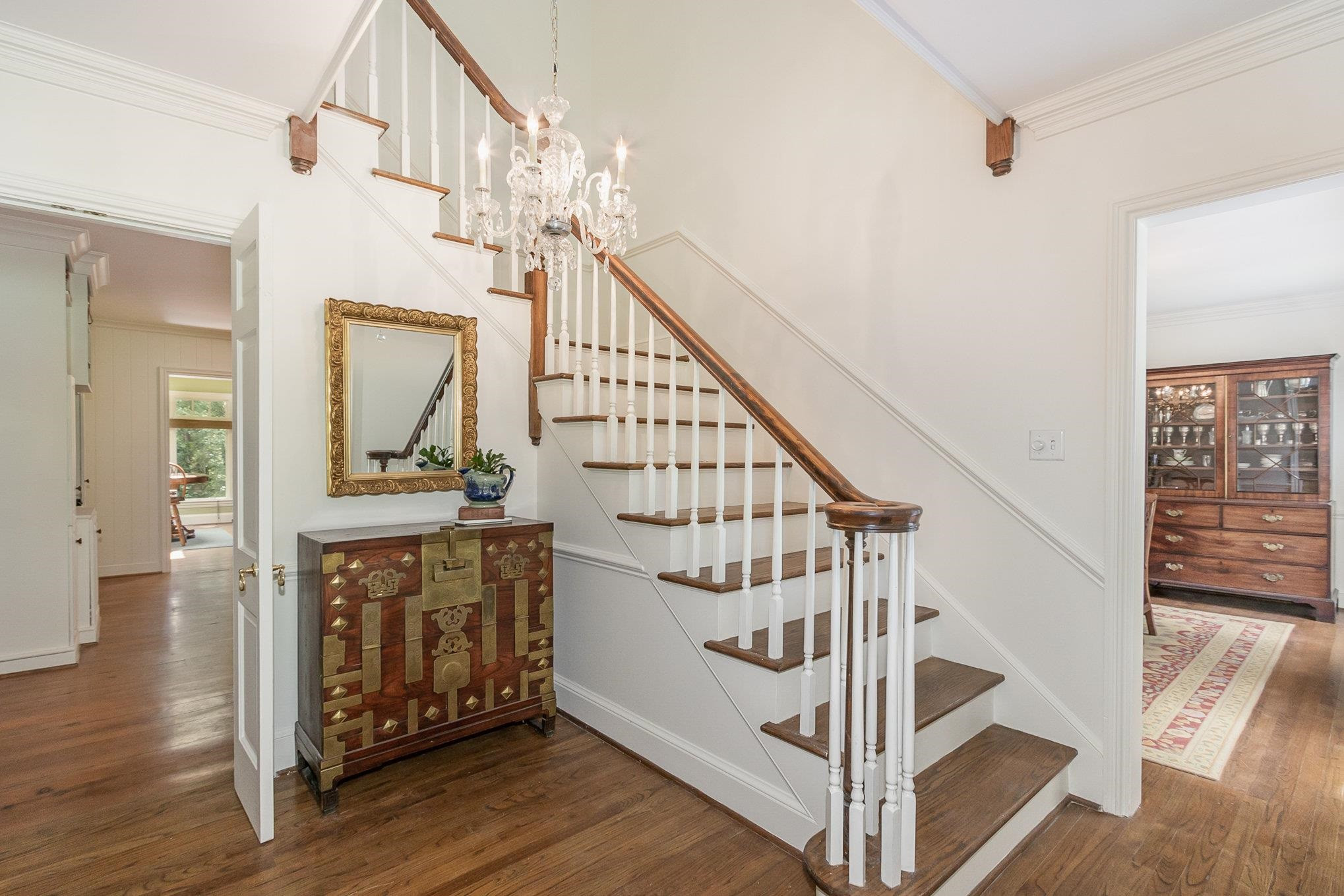 3327 Landor Road Raleigh, NC 27609 - Photo 15 of 60 Welcome to this bright, beautiful home built by renowned John C. Williams meticulously cared for and updated in addition to all new fresh paint throughout. Foyer