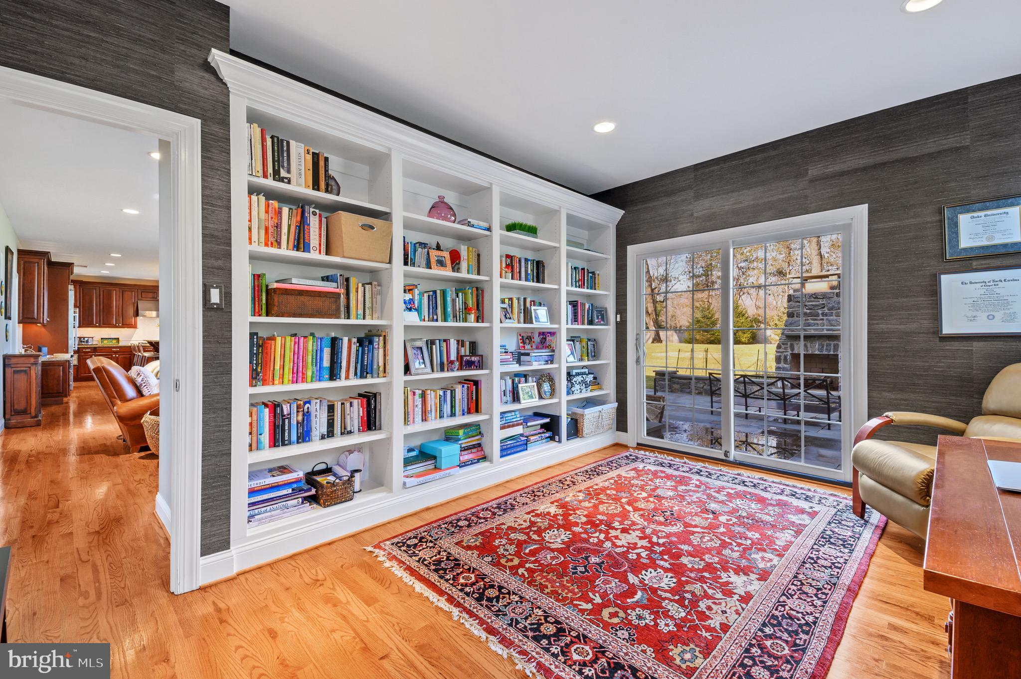 333 Exeter Road Devon, PA 19333 - Photo 18 of 39 Office/Den with built-in bookshelves