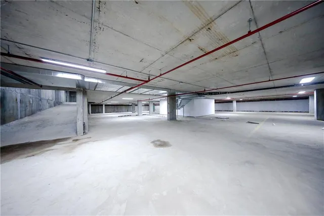 a view of a livingroom with a staircase