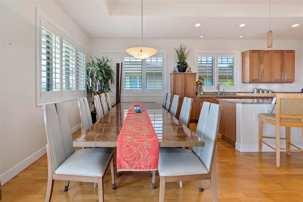 620 Mapuana Place Wailuku, HI 96793 - Photo 7 of 30 a view of a dining room with furniture window and wooden floor