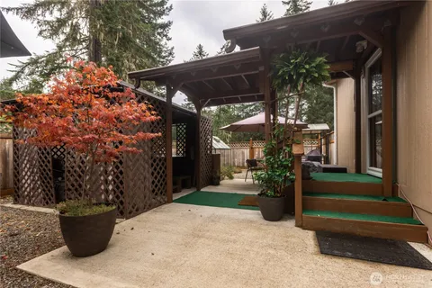 a view of chair and table in the patio