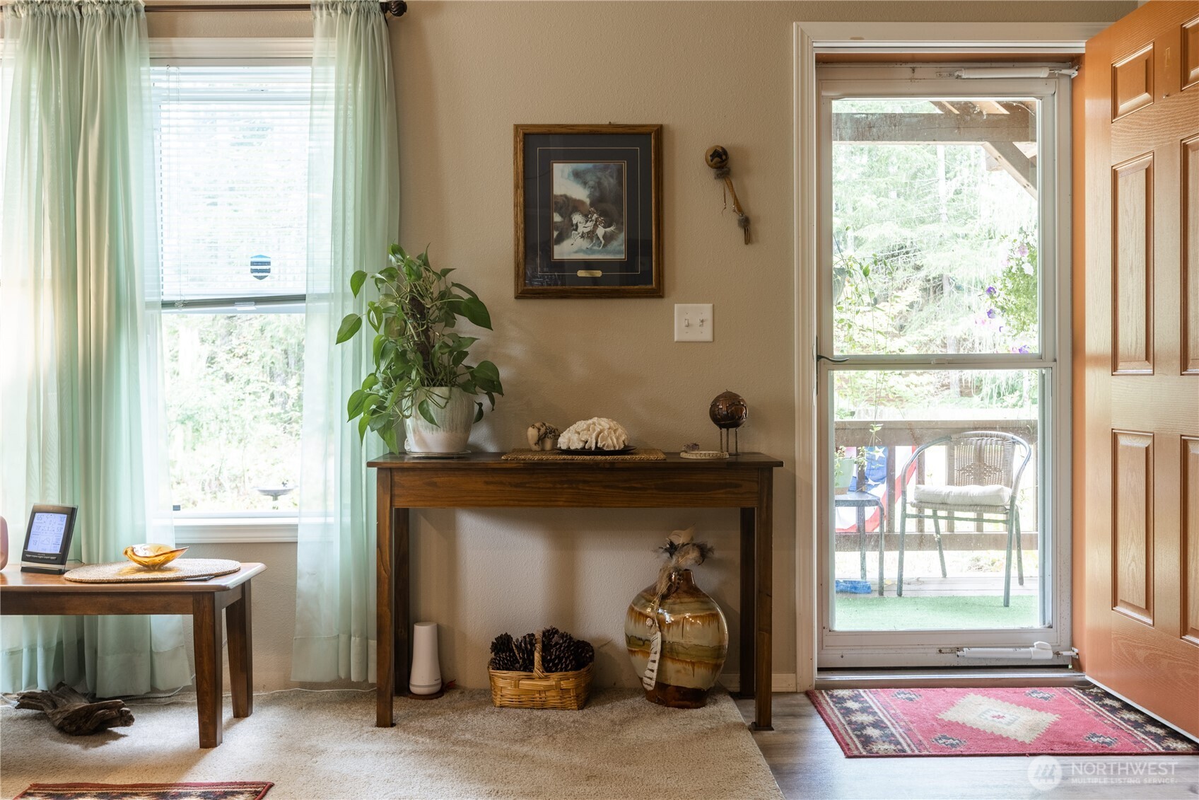 20 Northeast Mallard Way Hoodsport, WA 98548 - Photo 5 of 23 a living room with furniture and a window