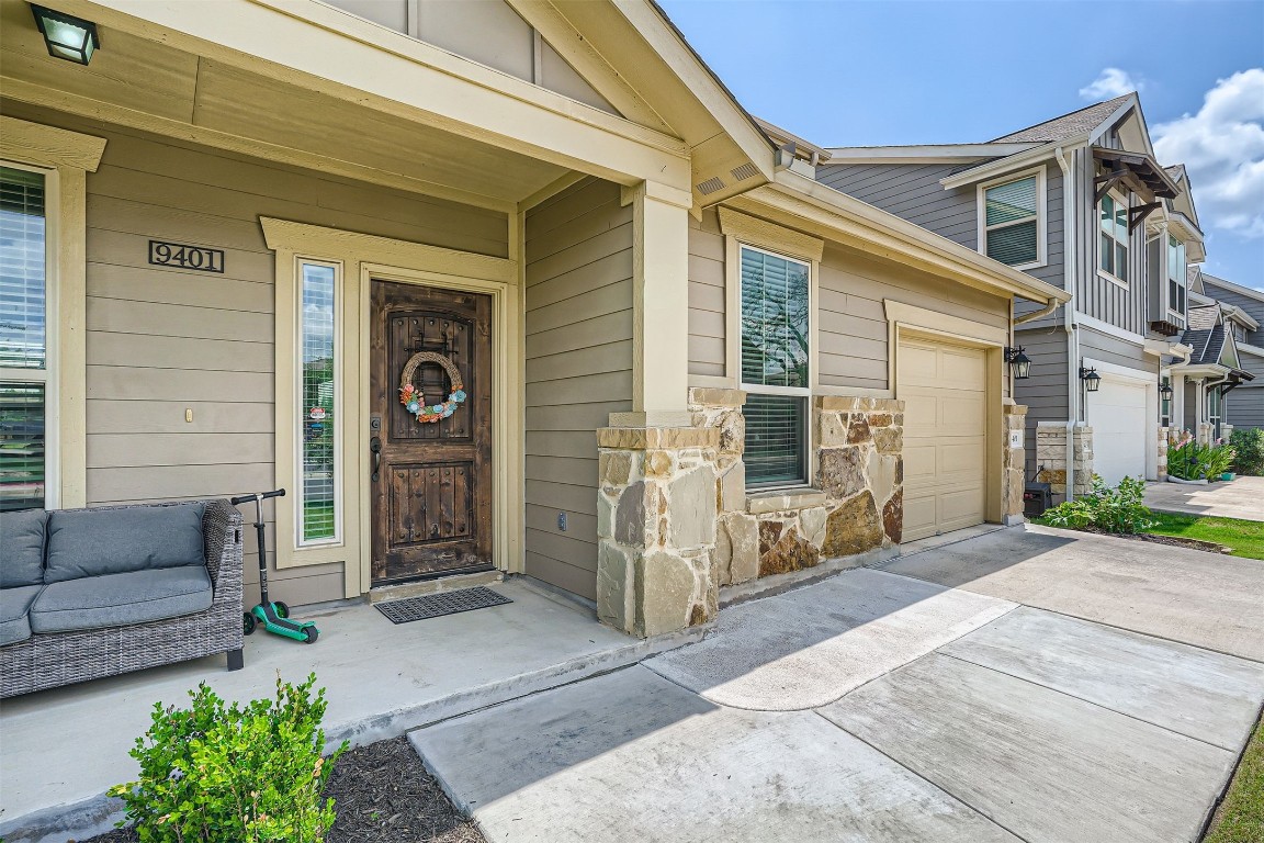 9401 McKnight Loop, Unit 6 Austin, TX 78717 - Photo 3 of 28 05 Exterior Front Entry