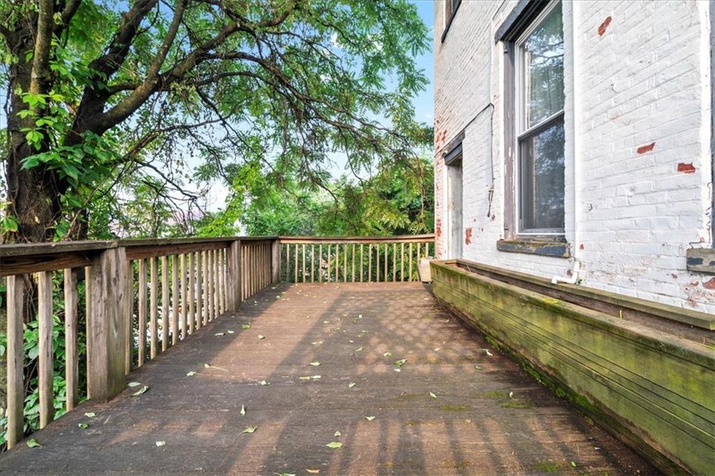 1947 South 18th Street Pittsburgh, PA 15203 - Photo 21 of 48 a view of balcony with wooden floor