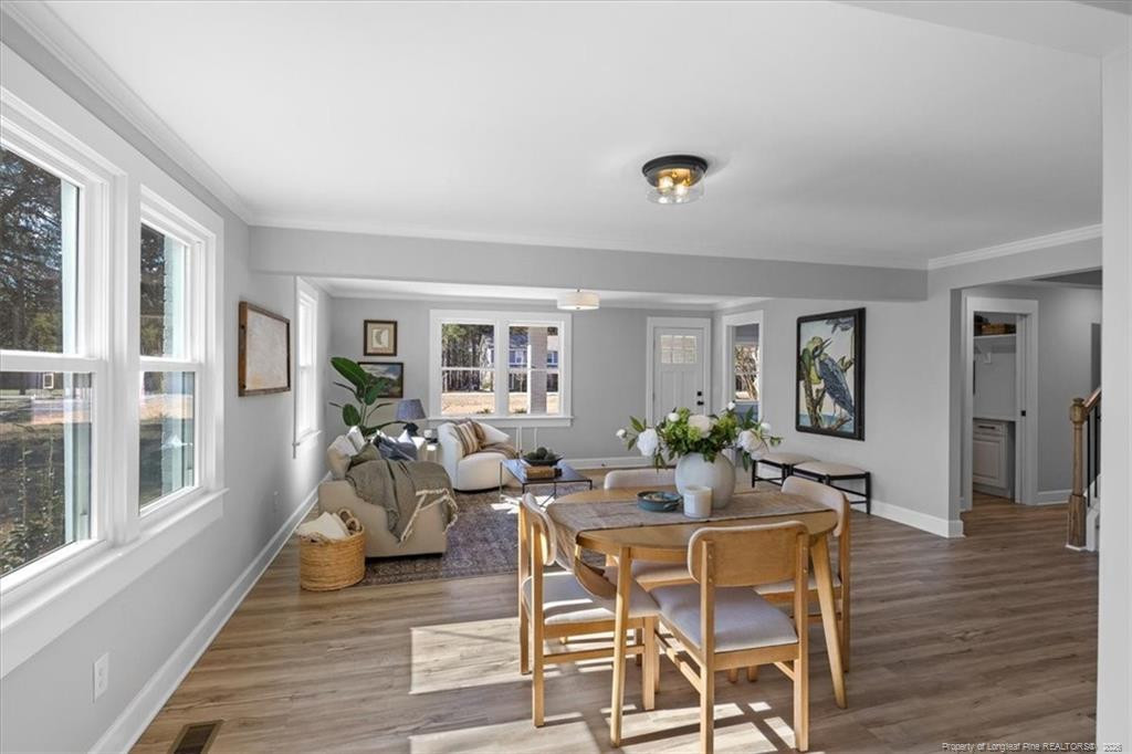146 Union Church Road Carthage, NC 28327 - Photo 9 of 19 a living room with fireplace furniture and wooden floor